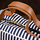 Сумка органайзер для подорожей текстильна Vintage 20651 Біла, фото 10