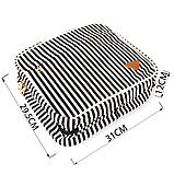 Сумка органайзер для подорожей текстильна Vintage 20652 Біла, фото 4