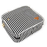 Сумка органайзер для подорожей текстильна Vintage 20652 Біла, фото 9