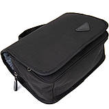 Текстильна сумка-органайзер в подорож Vintage 20657 Чорна, фото 5