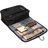 Текстильна сумка-органайзер в подорож Vintage 20657 Чорна, фото 8