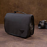 Текстильна сумка-органайзер в подорож Vintage 20657 Чорна, фото 9