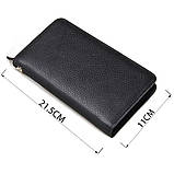 Чоловік клатч Vintage 14461 Чорний, фото 2