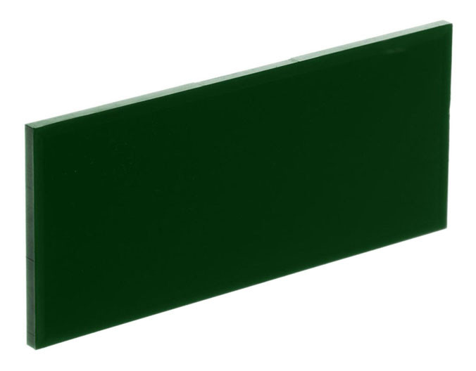 Світлофільтр для газозварювання і різки Г1, Г2 | Мінеральне скло 102х50х2,3 мм, фото 1