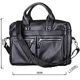 Сумка для ноутбука SHVIGEL 11041 Чорна, фото 3