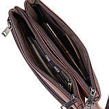 Шкіряна сумка на пояс унісекс Vintage 20457 Коричневий, фото 6