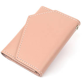 Ключниця з натуральної шкіри GRANDE PELLE 11393 Рожевий