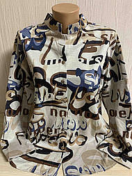 Стильна жіноча сорочка, на ґудзиках,