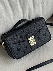 Сумка Louis Vuitton Pochette LUX Small size чорний Є