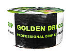 Крапельна стрічка GOLDEN DRIP 20см 1000м 8 mil з плоским емітером, фото 3
