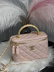Сумка Chanel Classic Lambskin рожевий Є