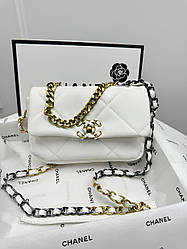 Сумка Сhanel 19 Flap Bag білий Є