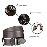 Ремінь Grande Pelle 11054 Коричневий, фото 4