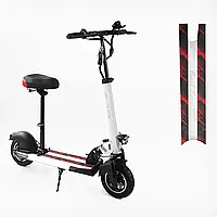 Електросамокат BS-10658 Best Scooter з сидінням 800W-48V-13 Ah Li-Ion шини 10"/10" купити дешево в Україні