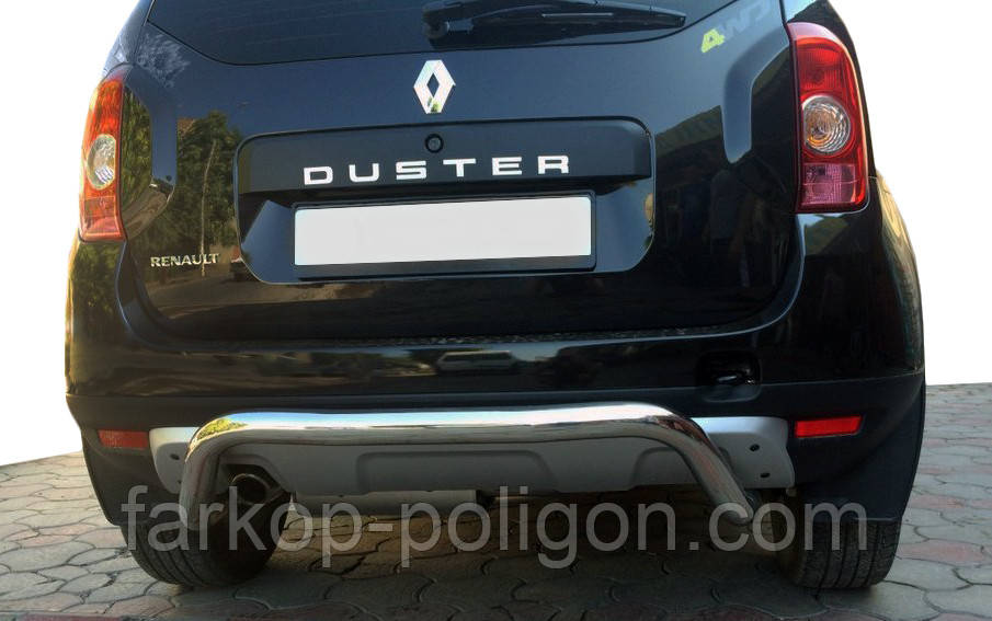 Задня дуга скоба (нерж.) для Dacia Duster 2008-2018 рр, фото 1