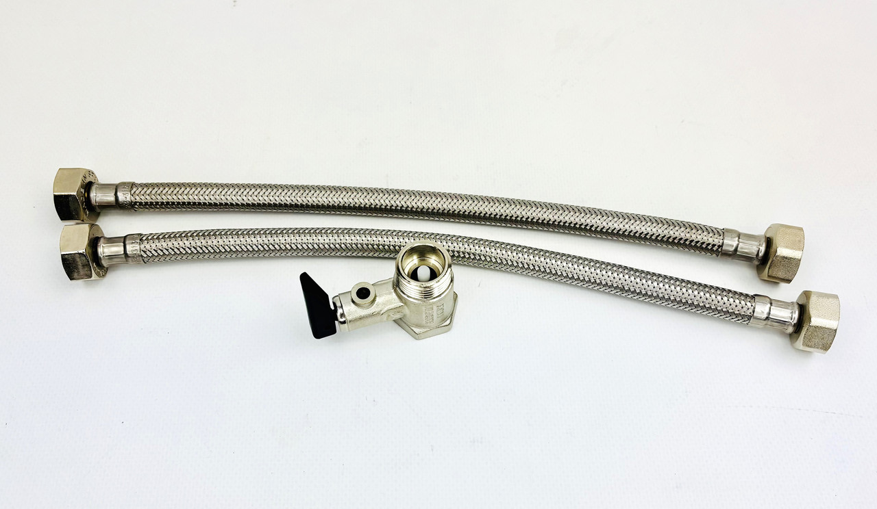 Набір для бойлера TUCAI FLEXY 40см +з.клапан з важелем 8,5 бар Boiler Series