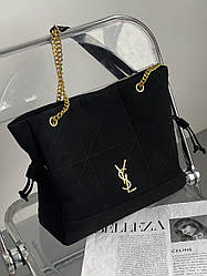 Сумка Saint Laurent Jamie in Suede чорний Є