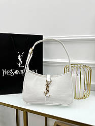 Сумка Yves Saint Laurent біла рептилія Є