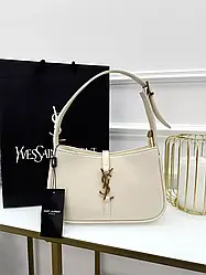Сумка багет Saint Laurent молочний Є