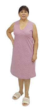 Нічна жіноча сорочка без рукава