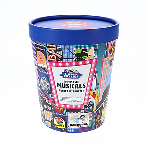 Пазл 50 Must-See Musicals Bucket List 1000-Piece Puzzle