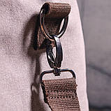 Містка дорожня сумка з якісного текстилю 21238 Vintage Сіра, фото 10