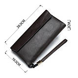 Клатч унісекс Vintage 14903 Коричневий, фото 4