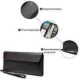 Клатч унісекс Vintage 14903 Коричневий, фото 5