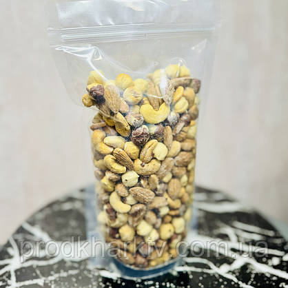 Мікс смажених солоних Горіхів Кешью Фундук Мигдаль, фото 5