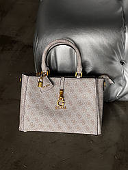 Сумка Guess James medium пудровий Є