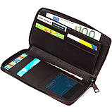 Цікавий чоловічий клатч з одним відділенням із натуральної шкіри BOND 22032 Коричневий, фото 3