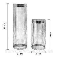 Клітка-барабан Kozak Grill для барбекю з вилкою, кругла, 30x9,3cm, фото 10