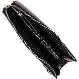 Функціональний чоловічий клатч із натуральної шкіри флотар BOND 22050 Чорний, фото 4