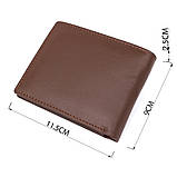 Чоловічий гаманець ST Leather 18353 (ST-1) НОВИНКА Коричневий, фото 3