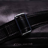 Оригінальна сумка через плече з натуральної шкіри GRANDE PELLE 11649 Чорна, фото 10