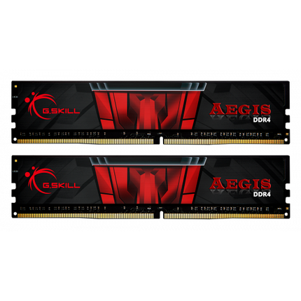 Оперативна пам'ять G.Skill 16GB (2x8GB) DDR4 3000MHz Aegis Black (F4-3000C16D-16GISB), фото 1