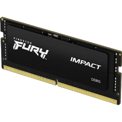 Оперативна пам'ять Kingston Fury 16GB SODIMM DDR5 6000MHz Impact Black (KF560S38IB-16)