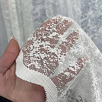 Жакардова молочна тюль, висота 2,8 м (150-2), фото 5