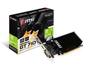 Відеокарта GeForce GT 710 2GB MSI 2GD3H LP (GT 710 2GD3H LP)