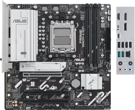 Материнська плата Asus B840M-A Prime Wi-Fi Socket AM5 (PRIME B840M-A WIFI), фото 1
