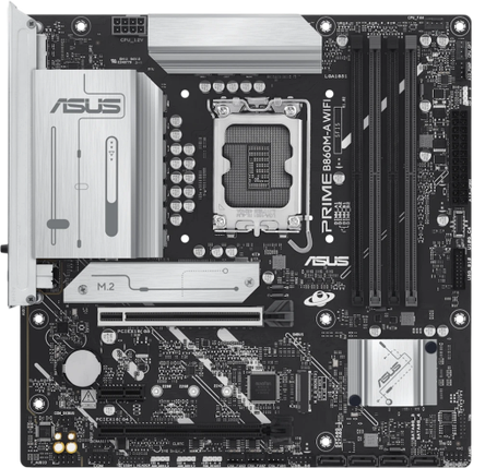 Материнcька плата Asus B860M-A Prime Wi-Fi LGA 1851 (PRIME B860M-A WIFI), фото 1