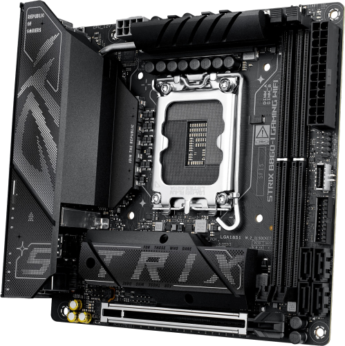 Материнка плата Asus B860-I ROG Strix Gaming Wi-Fi LGA 1851 (ROG STRIX B860-I GAMING WIFI)