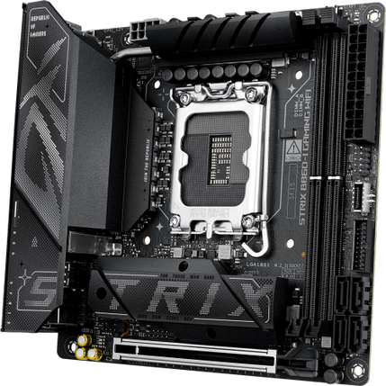 Материнка плата Asus B860-I ROG Strix Gaming Wi-Fi LGA 1851 (ROG STRIX B860-I GAMING WIFI), фото 1
