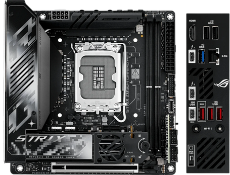Материнcька плата Asus Z890-I ROG Strix Gaming Wi-Fi LGA 1851 (ROG STRIX Z890-I GAMING WIFI), фото 1