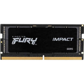 Оперативна пам'ять Kingston Fury 32GB SODIMM DDR5 4800MHz Impact Black (KF548S38IB-32)