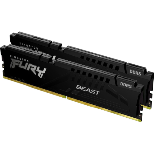 Оперативна пам'ять Kingston Fury 64GB (2x32GB) DDR5 6400MHz Beast Black (KF564C32BBK2-64)