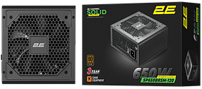 Блок живлення 2E Solid Power 2E-SP650BRSM-120 650W 80+ Bronze (2E-SP650BRSM-120)