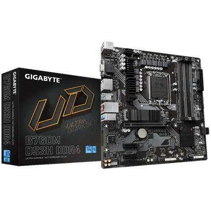 Материнська плата Gigabyte B760M D3HP DDR4 LGA 1700 (B760M D3HP DDR4), фото 1