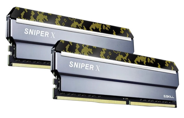 Оперативна пам'ять G.Skill 32GB (2x16GB) DDR4 3200MHz Sniper X White (F4-3200C16D-32GSXFB)