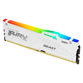 Оперативна пам'ять Kingston Fury 16GB DDR5 5600MHz Beast RGB White (KF556C36BWEA-16)